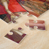 Classic Gothic Gemini Whimsical Butterfly Weibchen Puzzle (Seite)