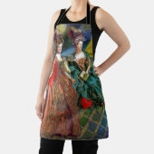 Classic Gothic Gemini Whimsical Butterfly Weibchen Schürze (InSitu)