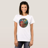 Classic Gothic Gemini Whimsical Butterfly Weibchen T-Shirt (Vorne ganz)