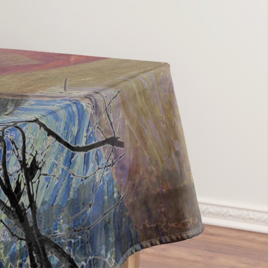 Classic Gothic Gemini Whimsical Butterfly Weibchen Tischdecke (Beispiel)