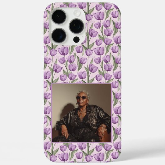 Classic Graduation Gift Tulip Flower Photo  Case-Mate iPhone Hülle (Rückseite)