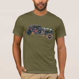 Classic Grand Old English Car Abstrakter T - Shirt