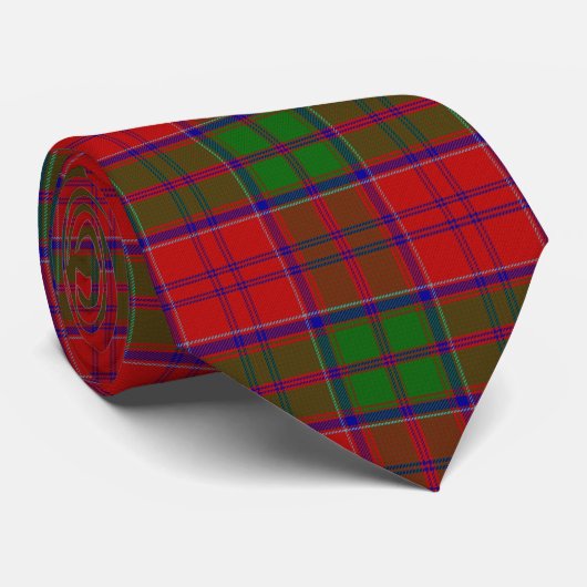 Classic Grant Tartan Kariert Neck Tie Krawatte (Gerollt)
