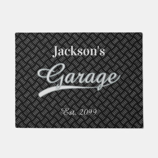Classic Gray Garage Door mats Doormats Rugs Fußmatte