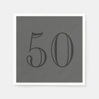 Classic Gray Personalisiert Napkin Serviette