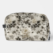 Classic Gray Rose Waschbeutel (Vorderseite)