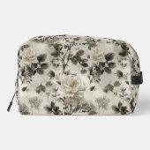 Classic Gray Rose Waschbeutel (Rückseite)