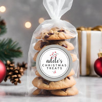 Classic Gray Weihnachts-Leckereien Personalisiert