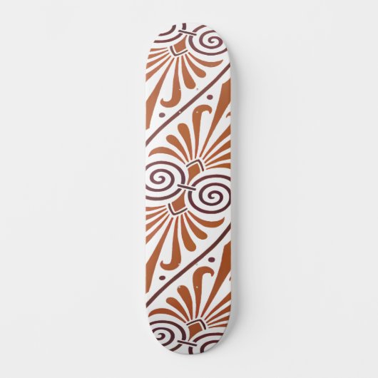 Classic Greek Elegance Neutral Skateboard (Vorderseite)