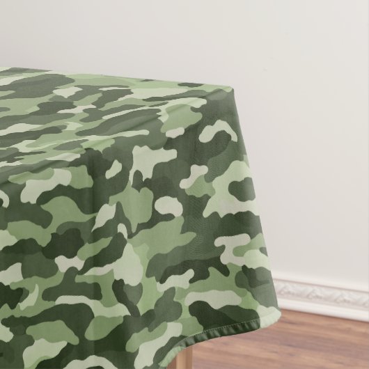 Classic Green Camouflage Tischdecke (Beispiel)