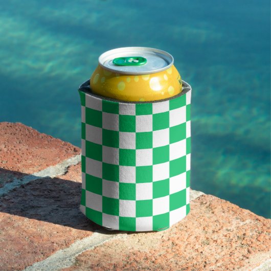 Classic green checkered  dosenkühler (In Situ Pool)