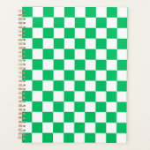 Classic green checkered  planer (Vorderseite)
