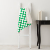 Classic green checkered  sherpadecke (Beispiel)