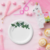 Classic Green English Ivy Pappteller (Party)