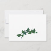 Classic Green English Ivy vielen Dank Karte (Rückseite)