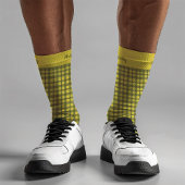 Classic Green Gingham Kariert Minimal Weihnachten Socken
