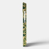 Classic Green Rokoko Ornamentation Case-Mate iPhone Hülle (Rückseite / Links)