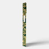 Classic Green Rokoko Ornamentation Case-Mate iPhone Hülle (Rückseite / Rechts)