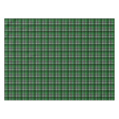 Classic Green Tartan Plaid.  Tischdecke (Vorderseite (Horizontal))