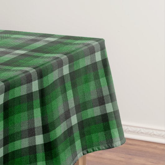 Classic Green Tartan Plaid.  Tischdecke (Beispiel)