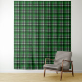 Classic Green Tartan Plaid. Wandteppich (Beispiel)