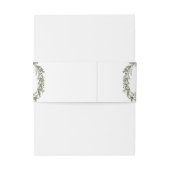 Classic Greenery Monogram Invitation Bly Band (Rückseitenbeispiel)