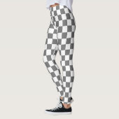 Classic grey checkerboard leggings (Links)