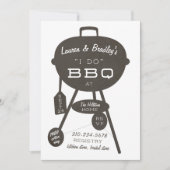 Classic Grill I GRILLEN Engagement Party Einladung (Vorderseite)