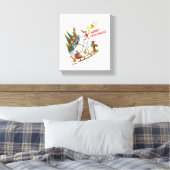 Classic Grinch | Frohe Grinchmas! Leinwanddruck (Insitu (Schlafzimmer))