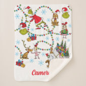 Classic Grinch | Grinch & Max mit Sleigh Sherpadecke (Vorderseite)