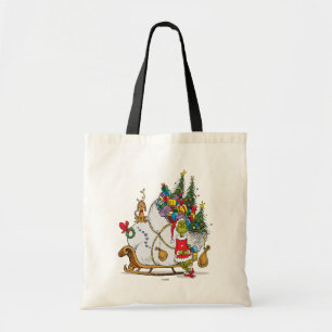 Classic Grinch   Grinch & Max mit Sleigh Tragetasche