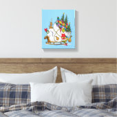 Classic Grinch | Grinch & Max Runaway Sleigh Leinwanddruck (Insitu (Schlafzimmer))