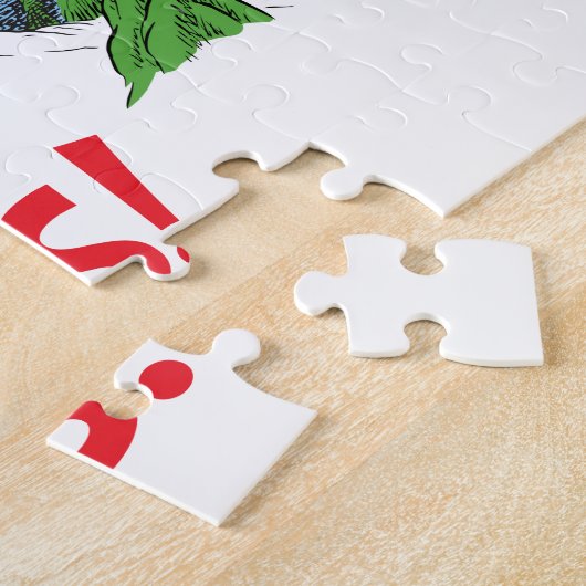 Classic Grinch | Grinch und Reindeer Max Puzzle (Seite)