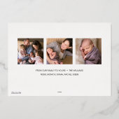 Classic Grinch | Kneipe Folien Feiertagskarte (Rückseite)