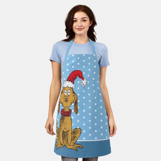 Classic Grinch | Max. Weihnachtsmannmütze Schürze (Getragen)