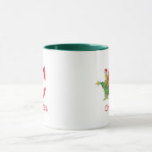 Classic Grinch | Name und Monogramm C Tasse (Zentrum)