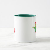 Classic Grinch | Name und Monogramm L Tasse (Zentrum)