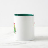 Classic Grinch | Naughty Monogram T Tasse (Zentrum)