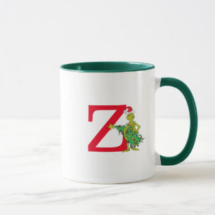 Classic Grinch Naughty Monogram Z Tasse