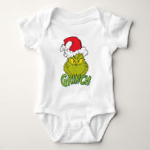 Classic Grinch | Naughty oder Nice Baby Strampler (Vorderseite)