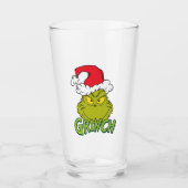 Classic Grinch | Naughty oder Nice Glas (Vorderseite)