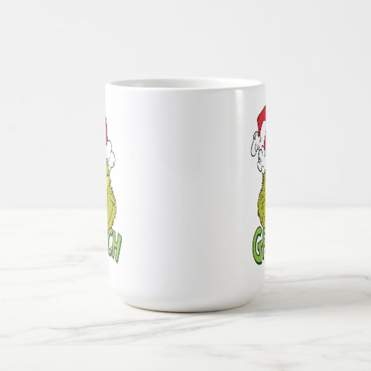 Classic Grinch | Naughty oder Nice Kaffeetasse (Mittel)