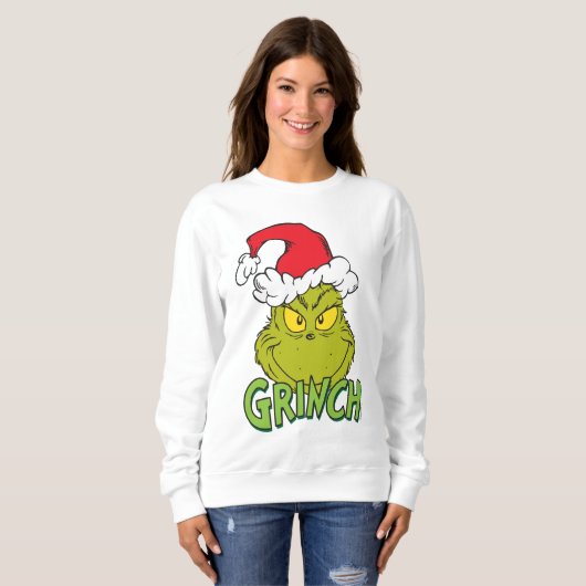 Classic Grinch | Naughty oder Nice Sweatshirt (Vorne ganz)