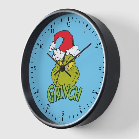 Classic Grinch | Naughty oder Nice Uhr (Winkel)