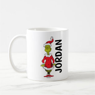 Classic Grinch   Santa Claus Custom Kaffeetasse