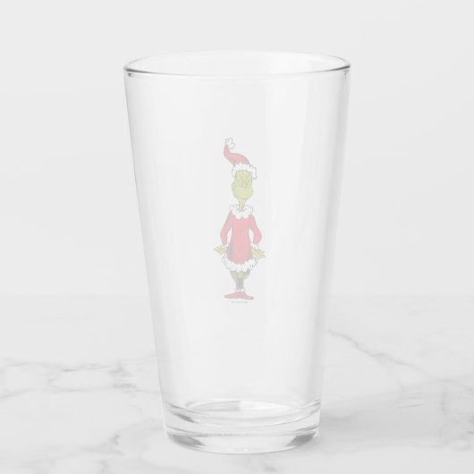 Classic Grinch | Santa Claus Glas (Rückseite)