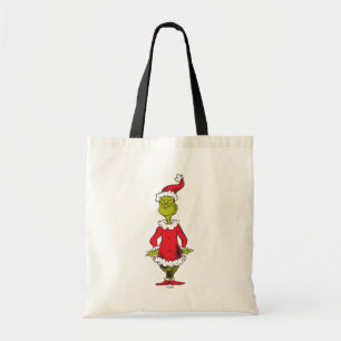 Classic Grinch   Santa Claus Tragetasche