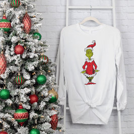 Classic Grinch | Santa Claus Tri-Blend Shirt