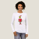 Classic Grinch | Santa Claus Tri-Blend Shirt (Vorderseite voll)
