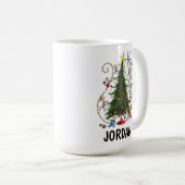 Classic Grinch | Weihnachtsbaum - Custom Kaffeetasse (VorderseiteRechts)